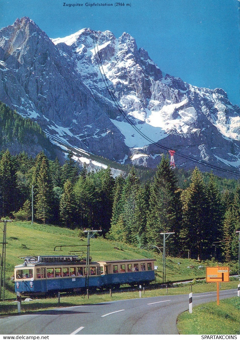ZUG Schienenverkehr Eisenbahnen Vintage Ansichtskarte Postkarte CPSM #PAA668.DE - Eisenbahnen