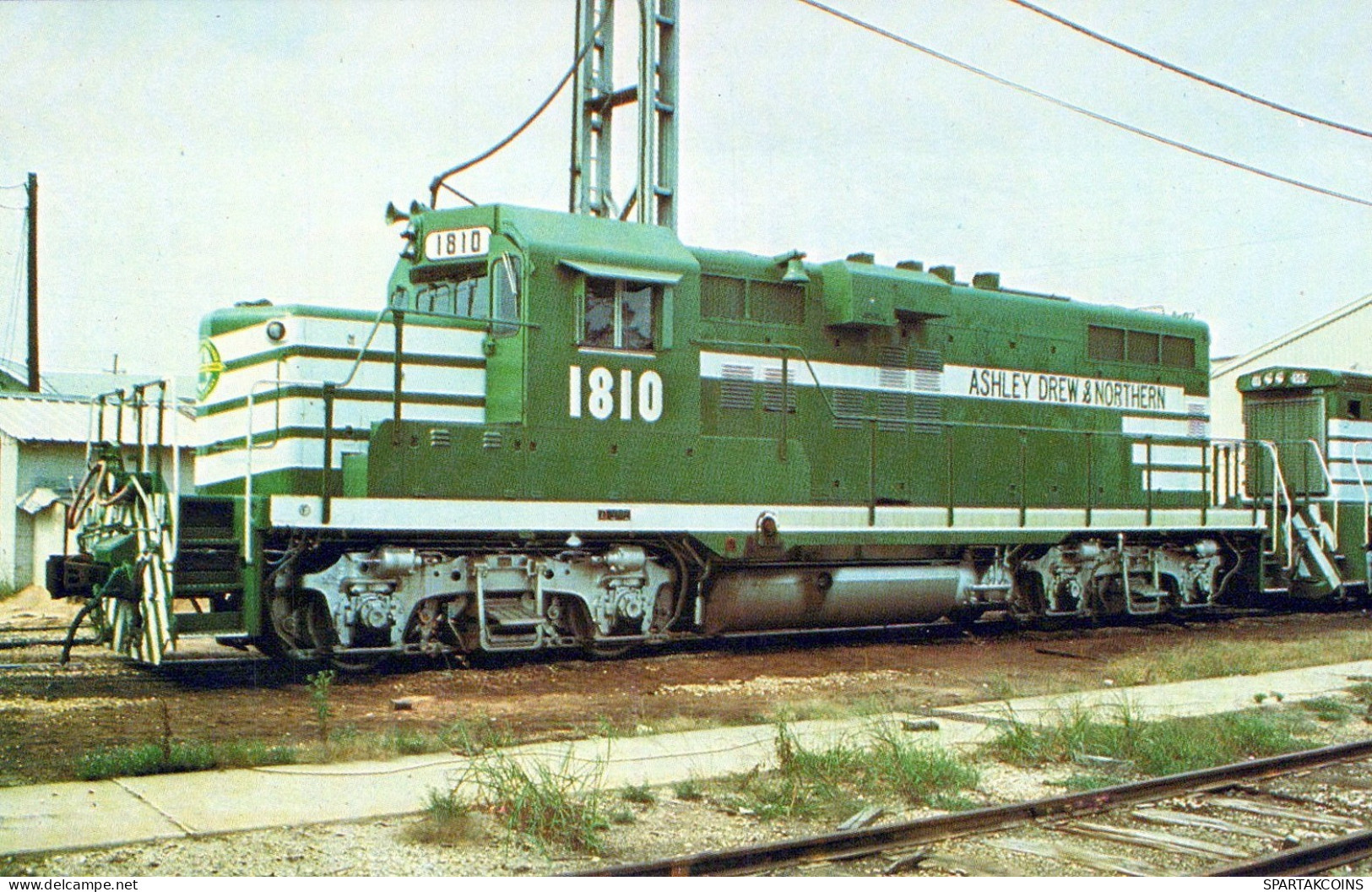 ZUG Schienenverkehr Eisenbahnen Vintage Ansichtskarte Postkarte CPSMF #PAA605.DE - Treni