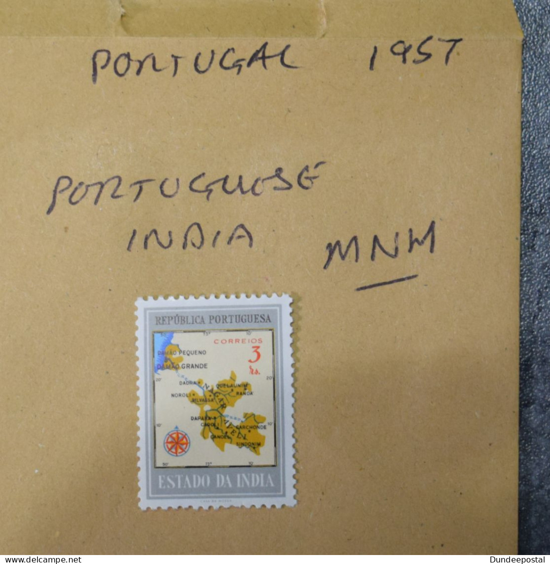 PORTUGAL STAMPS India MNH 1957  ~~L@@K~~ - Portugees-Indië