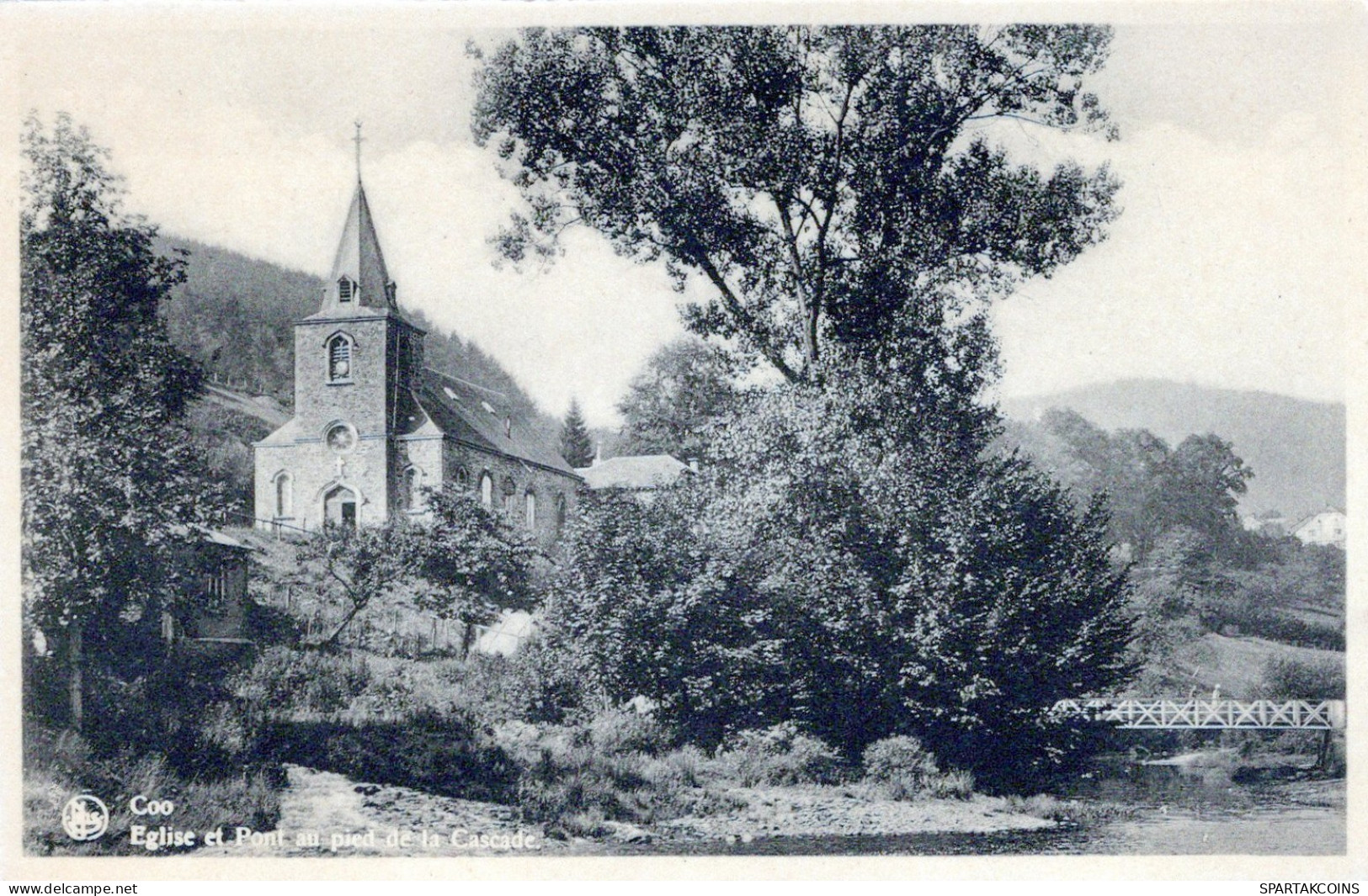 BELGIQUE CASCADE DE COO Province De Liège Carte Postale CPA Unposted #PAD073.FR - Stavelot