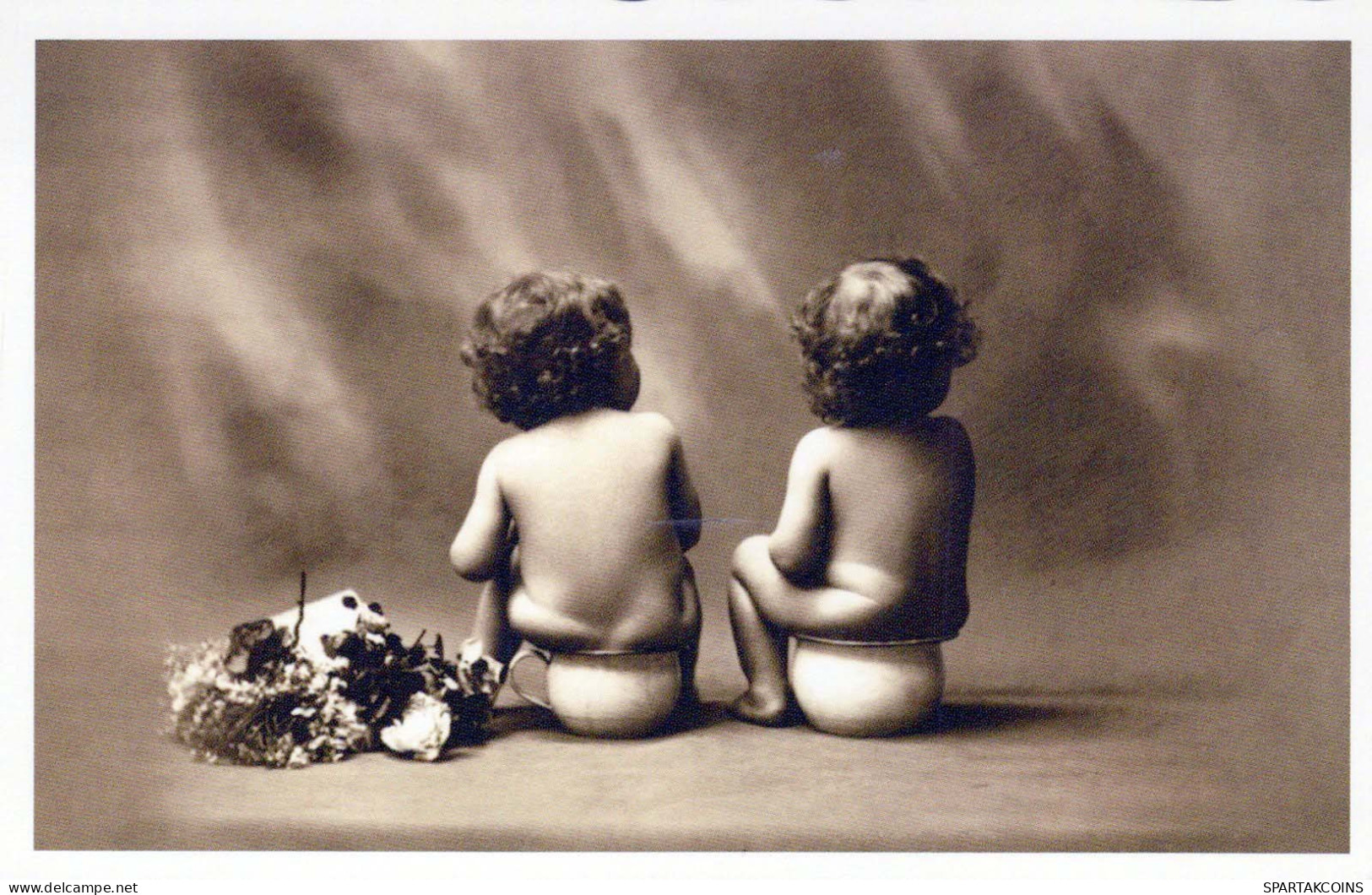 ENFANTS Portrait Vintage Carte Postale CPSMPF #PKG896.FR - Retratos