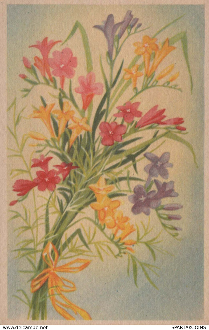 FLEURS Vintage Carte Postale CPA #PKE667.FR - Fleurs