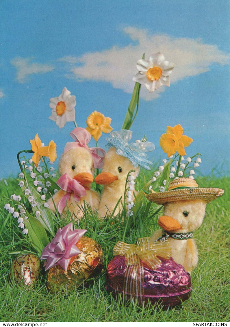 PÂQUES ŒUF Vintage Carte Postale CPSM #PBO213.FR - Easter