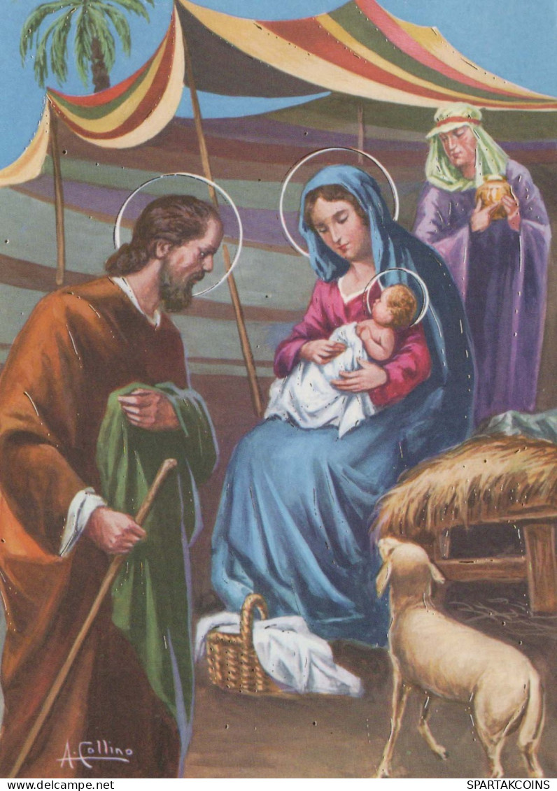 Vergine Maria Madonna Gesù Bambino Natale Religione #PBB694.IT - Virgen Mary & Madonnas