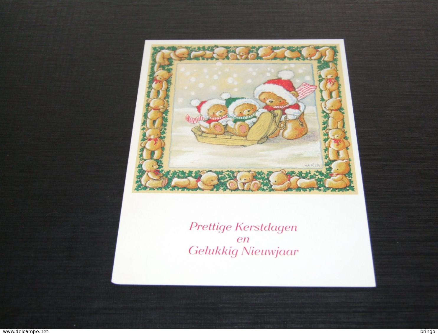 75268-BEREN / BEARS / BÄREN / OURS / ORSI / TEDDYBEARS -   PRETTIGE FEESTDAGEN / MERRY CHRISTMAS / JOYEUX NOËL - Juegos Y Juguetes