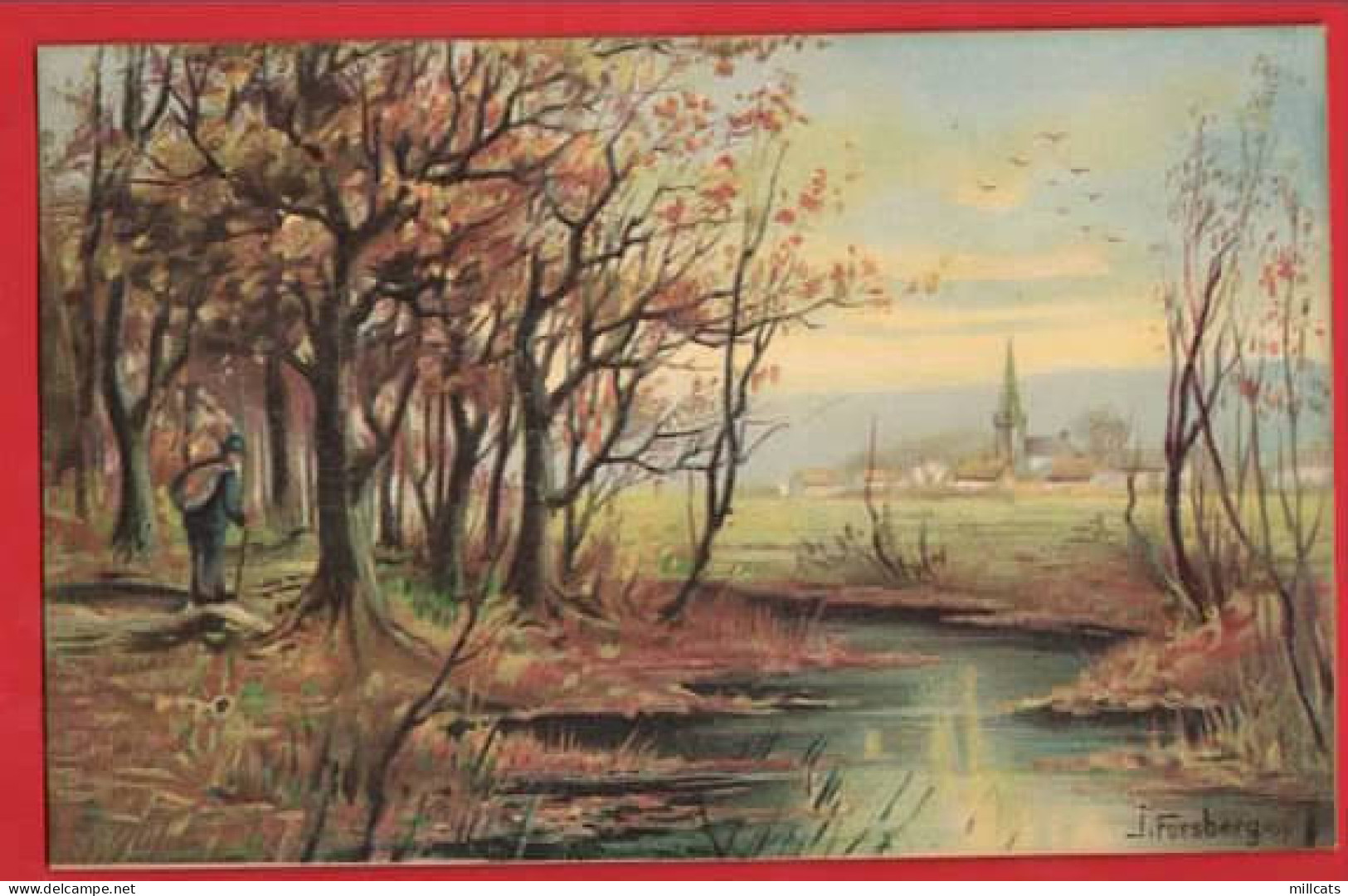 COUNTRY SCENE RAPHAEL TUCK  VIEW SERIES   ART BY J FORSBERG Pu 1903 - Tuck, Raphael