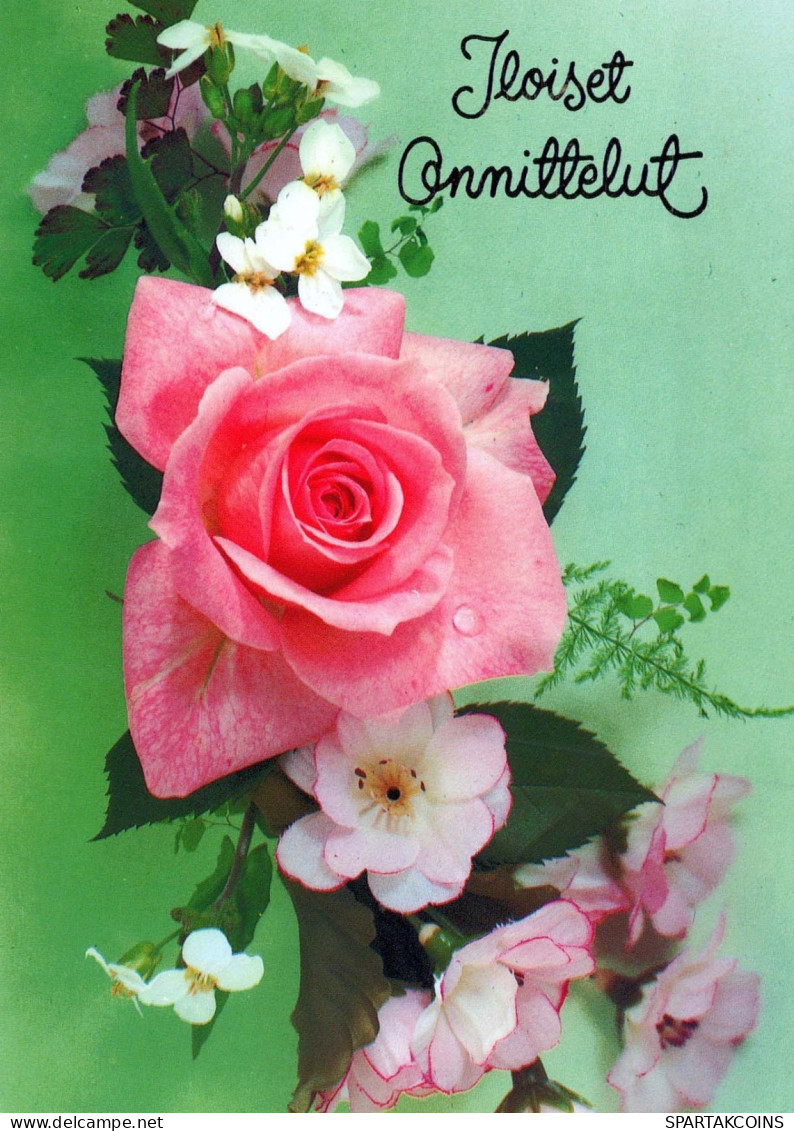 FIORI Vintage Cartolina CPSM #PAS206.IT - Flores