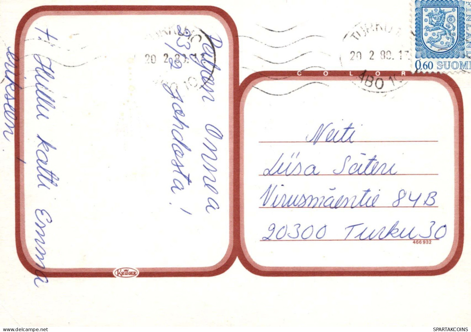 FIORI Vintage Cartolina CPSM #PAR965.IT - Fiori