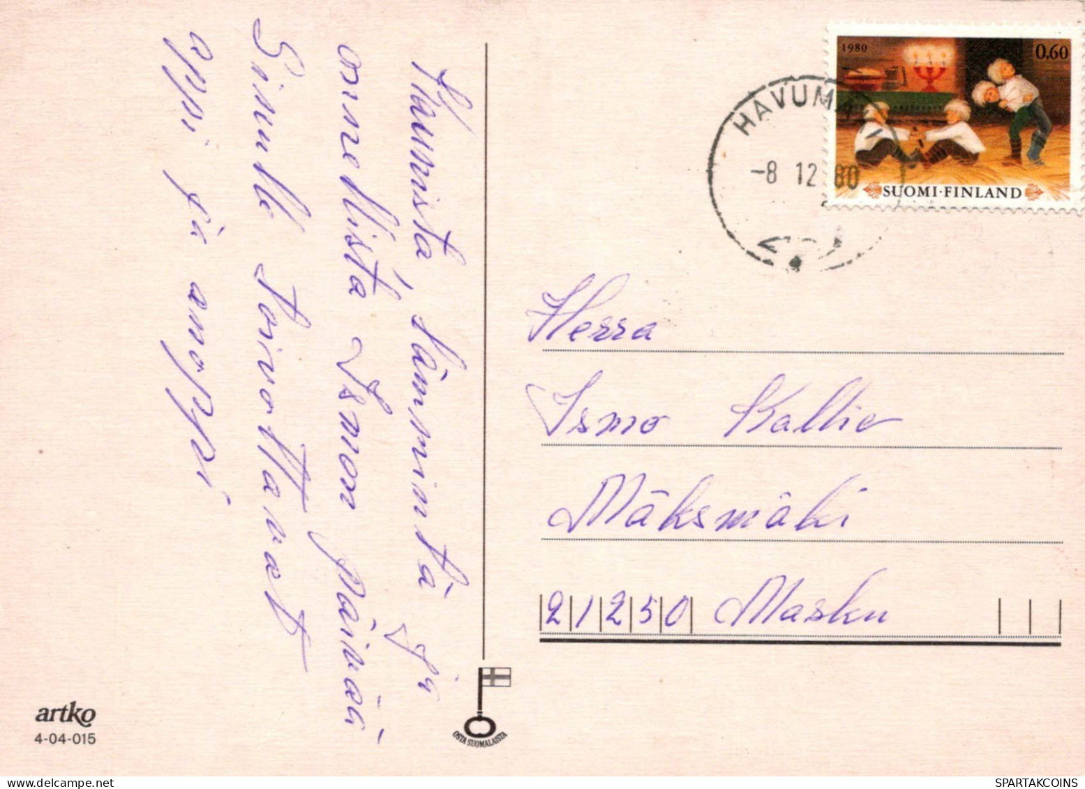 FIORI Vintage Cartolina CPSM #PAR244.IT - Blumen