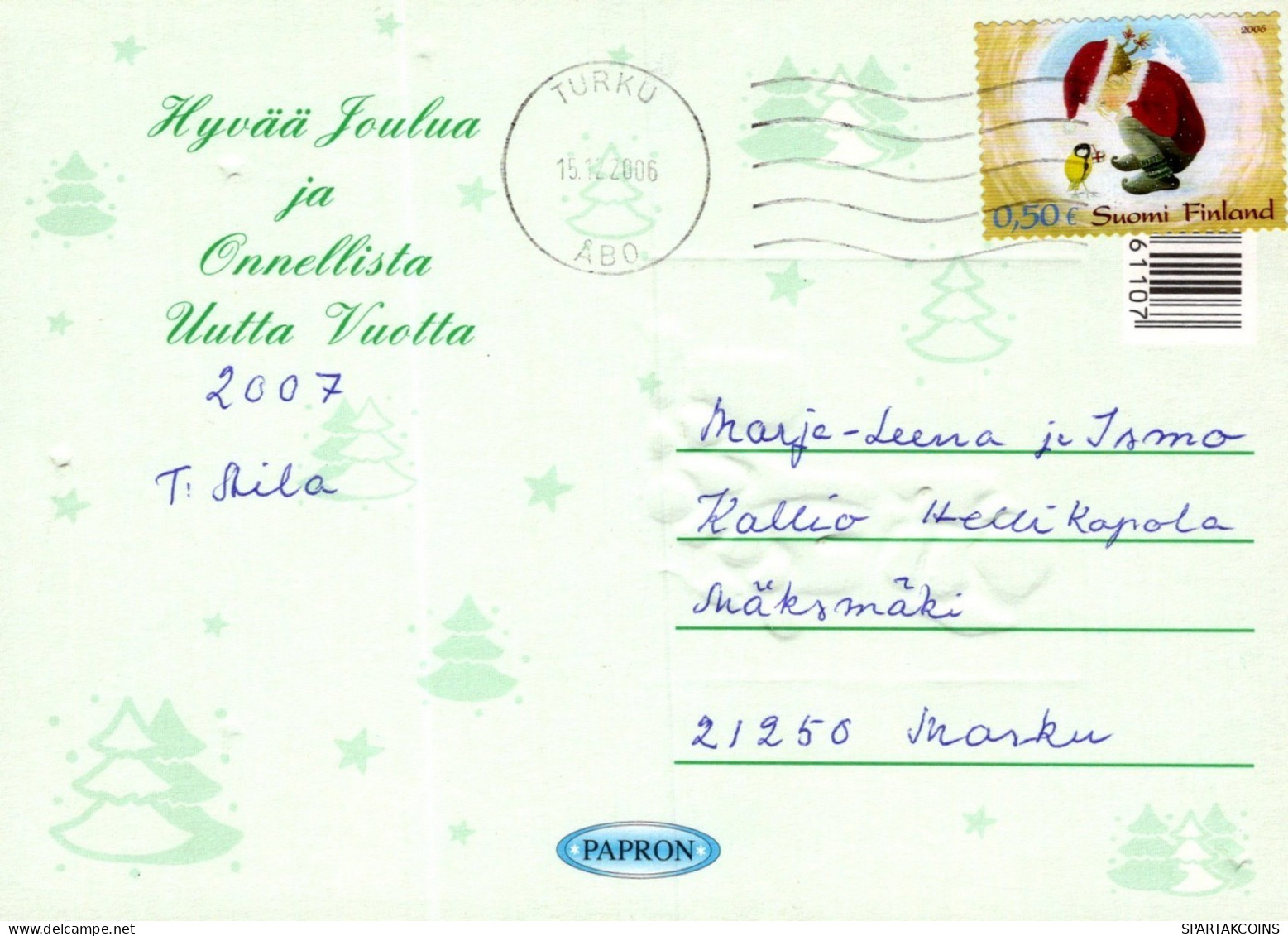 ANGELO Buon Anno Natale Vintage Cartolina CPSM #PAJ002.IT - Angels