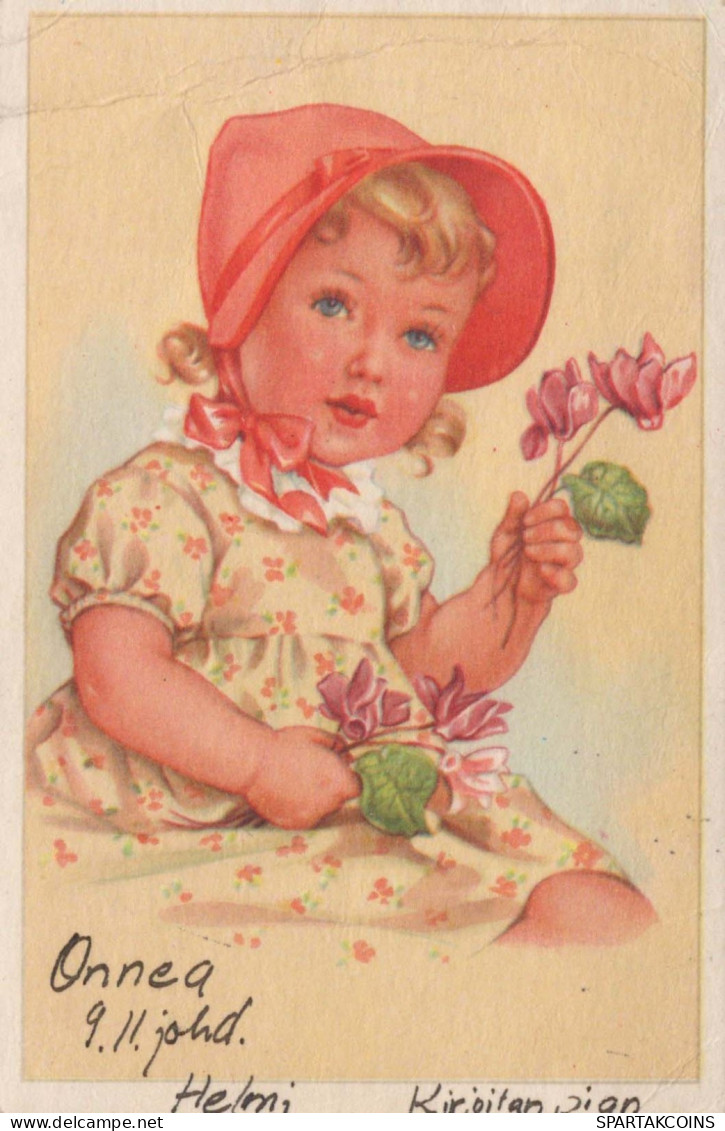 KINDER Portrait Vintage Ansichtskarte Postkarte CPSMPF #PKG836.DE - Abbildungen