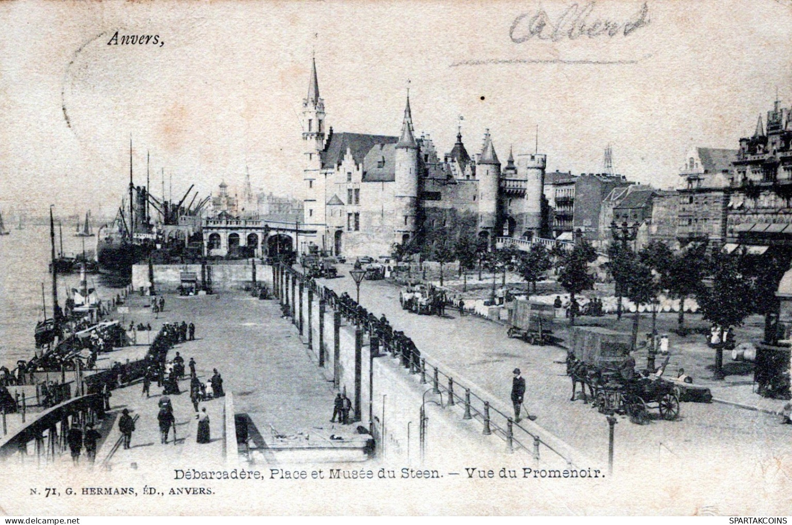BELGIEN ANTWERPEN Postkarte CPA #PAD398.DE - Antwerpen