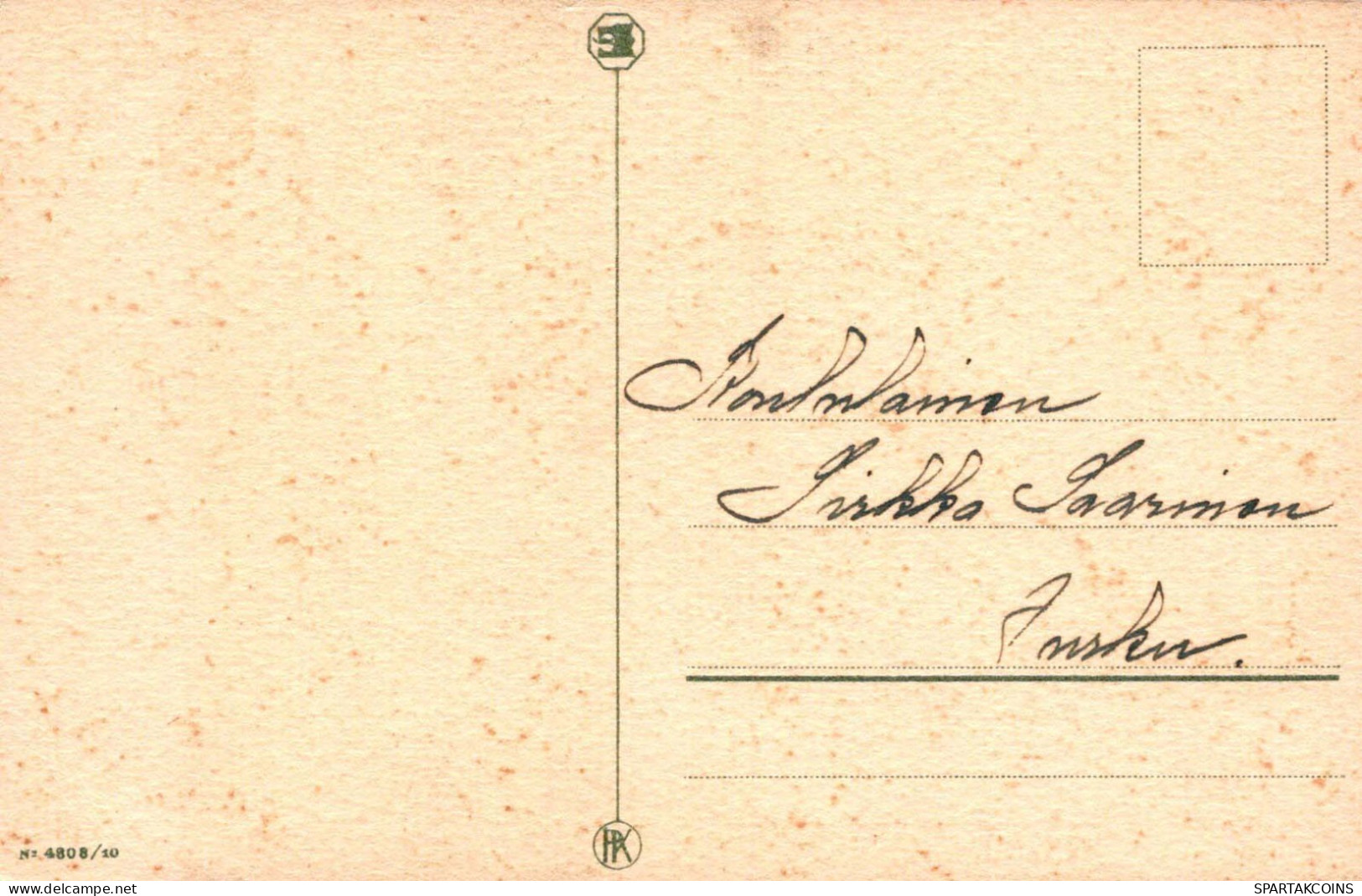 Neujahr Weihnachten Vintage Ansichtskarte Postkarte CPSMPF #PKD282.DE - Nouvel An