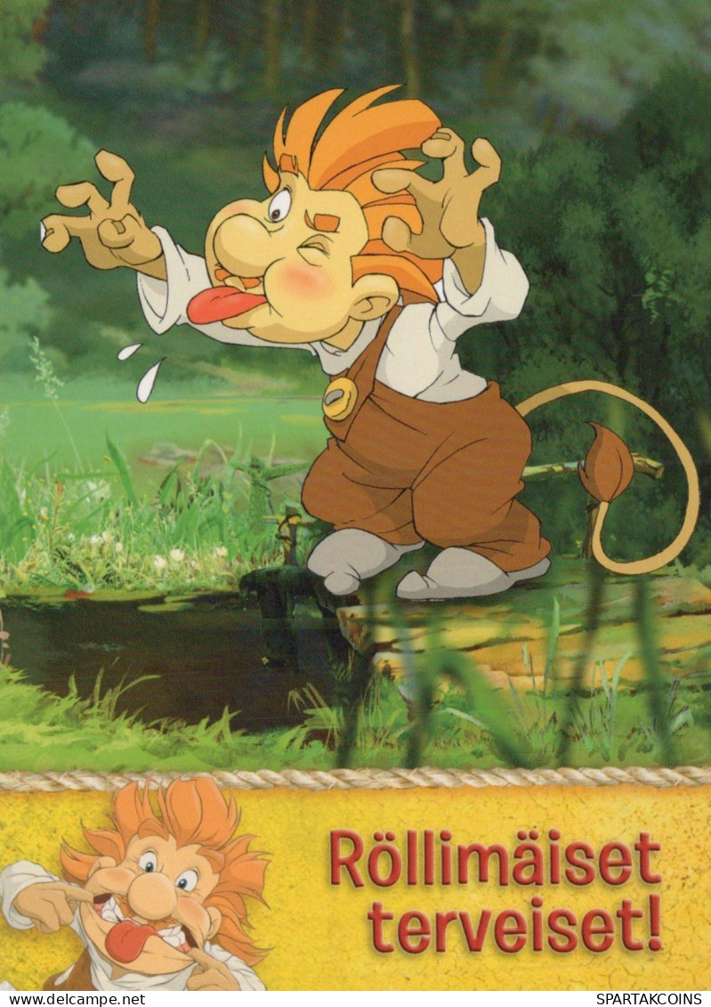 DISNEY CARTOON Vintage Ansichtskarte Postkarte CPSM #PBV516.DE - Scenes & Landscapes