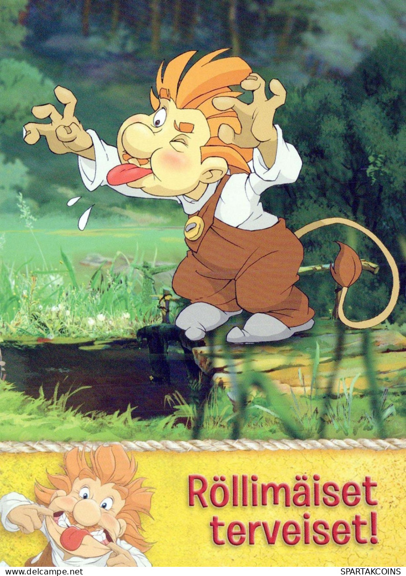 DISNEY CARTOON Vintage Ansichtskarte Postkarte CPSM #PBV516.DE - Scene & Paesaggi