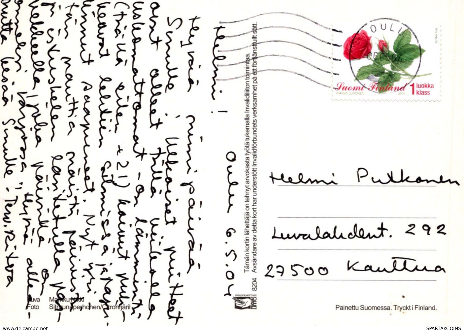 SCHMETTERLINGE Tier Vintage Ansichtskarte Postkarte CPSM #PBS460.DE - Farfalle