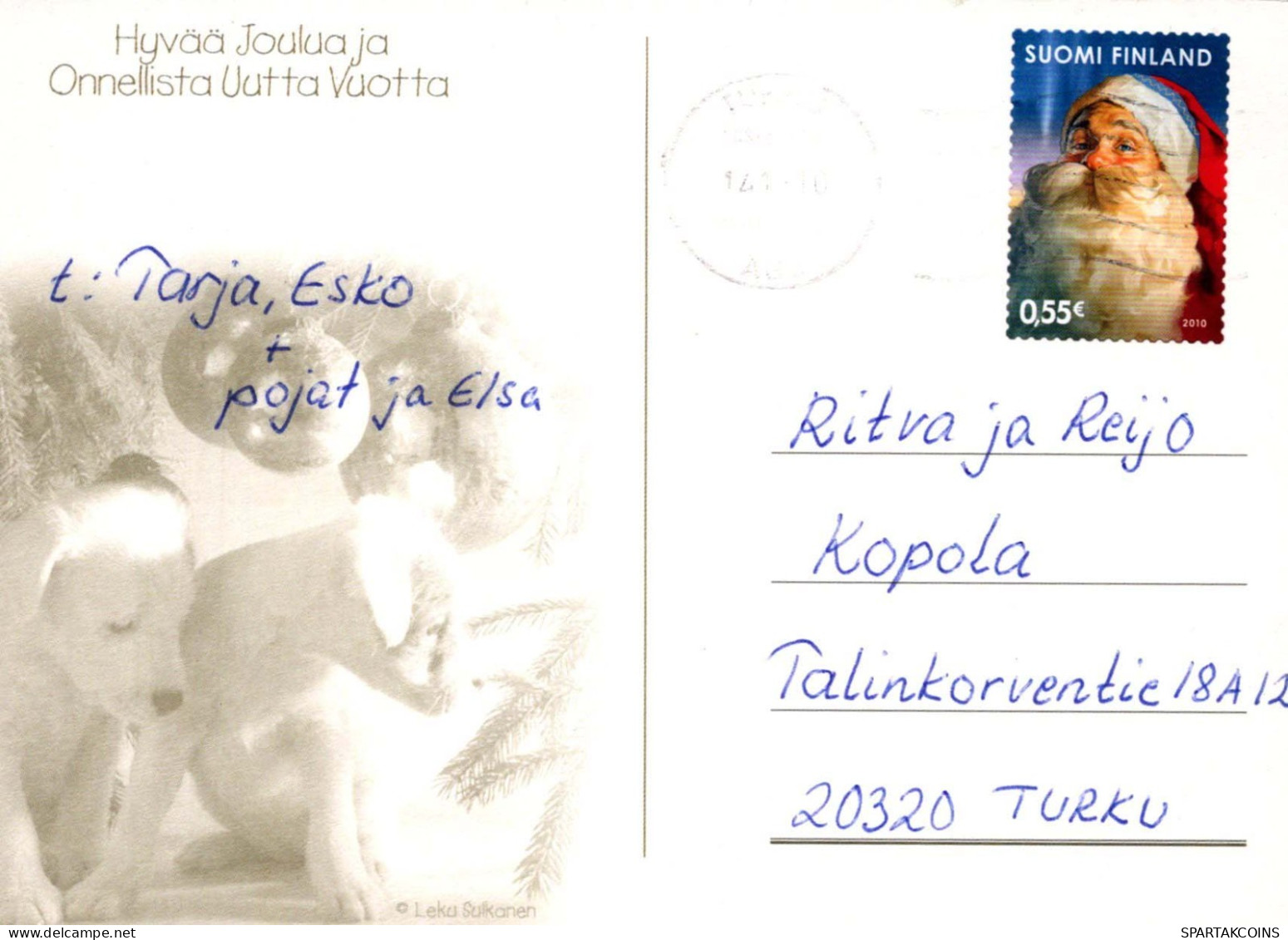 HUND Tier Vintage Ansichtskarte Postkarte CPSM #PBQ636.DE - Dogs