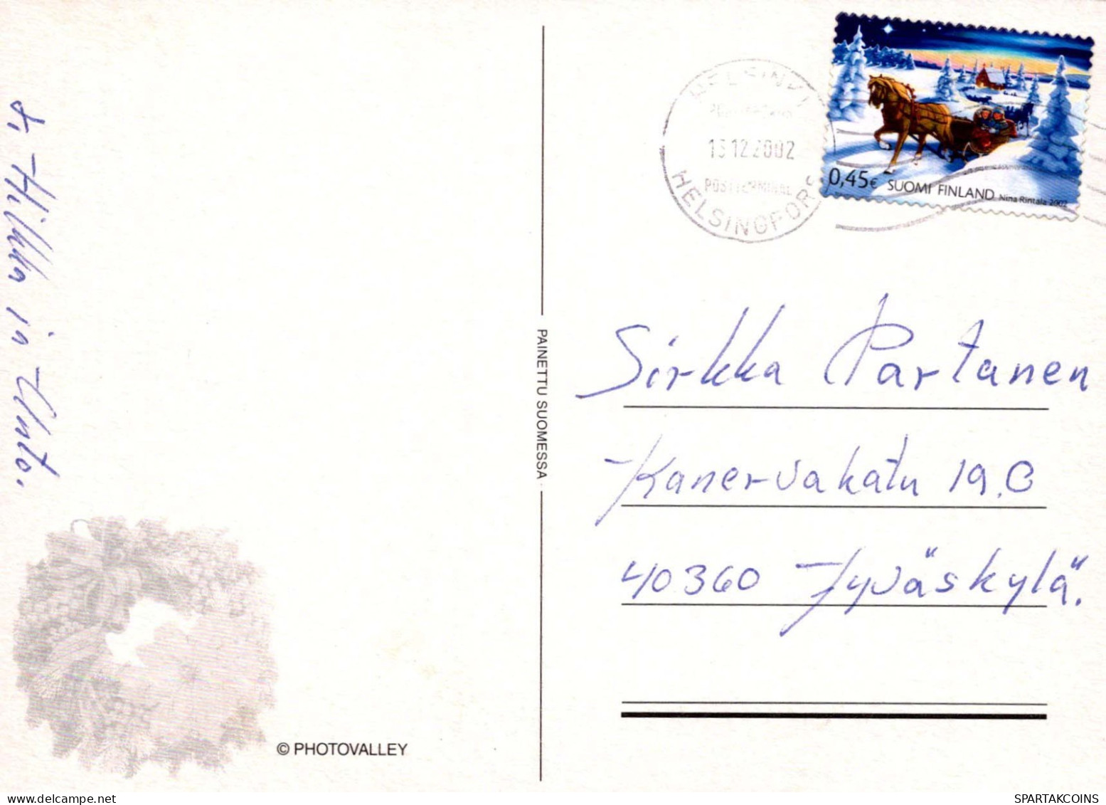 Neujahr Weihnachten Vintage Ansichtskarte Postkarte CPSM #PBN534.DE - Nouvel An