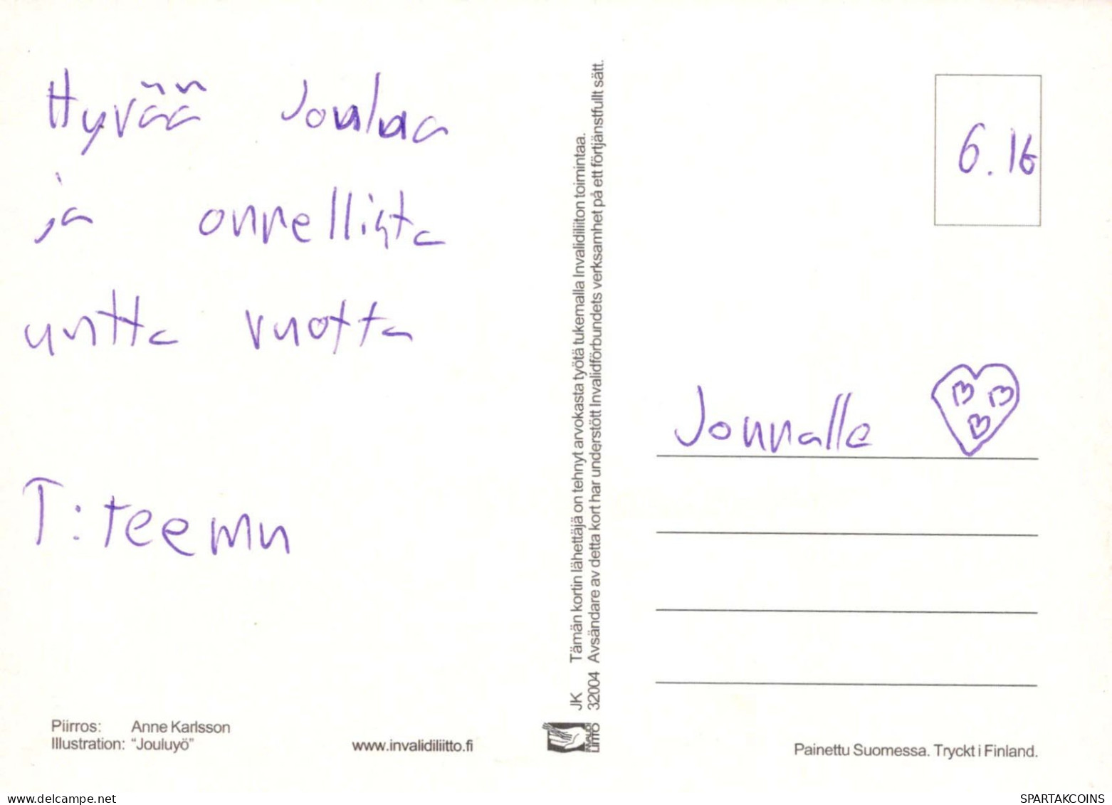 Neujahr Weihnachten Vintage Ansichtskarte Postkarte CPSM #PBN598.DE - Nouvel An