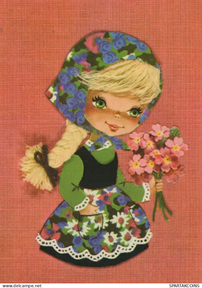 BAMBINO Ritratto Vintage Cartolina CPSM #PBV084.IT - Portretten