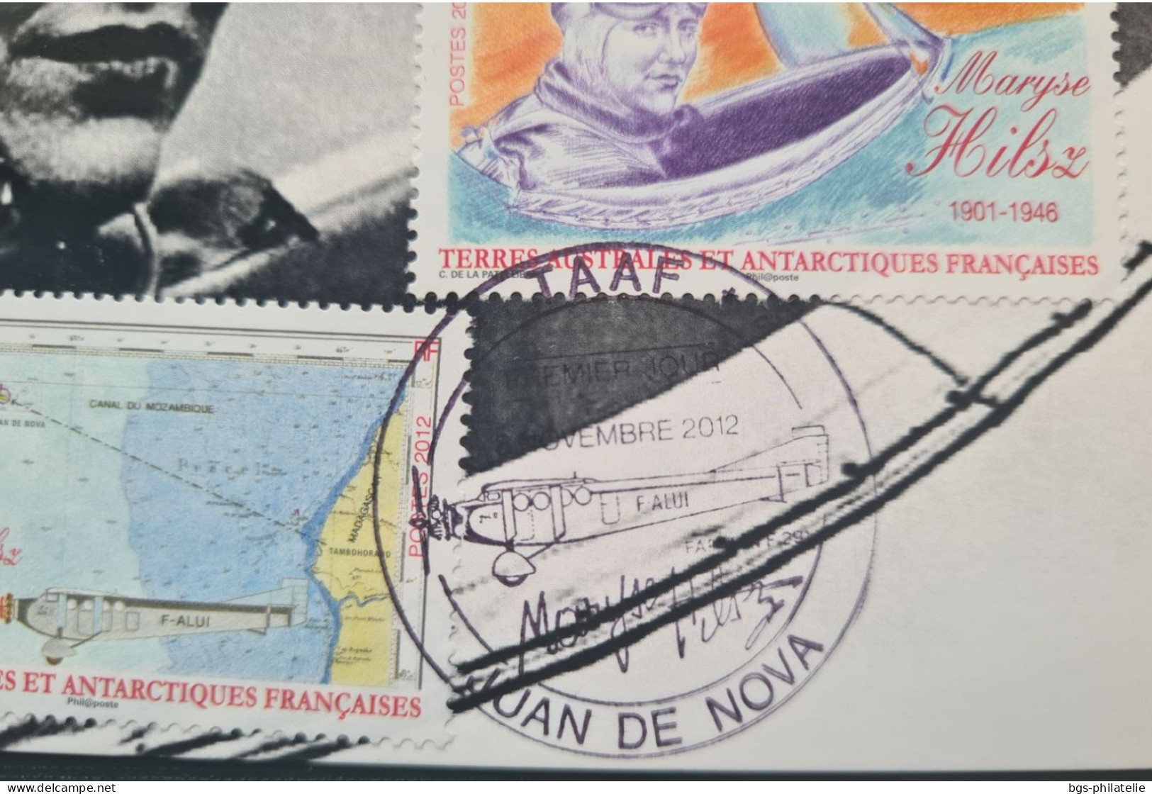 TAAF, Timbres Numéros 639 Et 640 Oblitéré Le 11/2012. - Brieven En Documenten