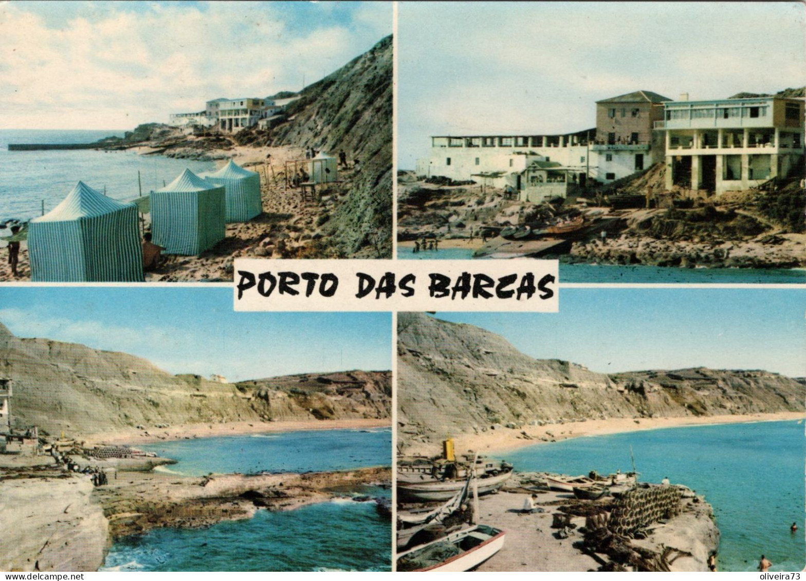 PORTO DAS BARCAS - Aspecto Da Praia - Restaurante - O Cais - Praia Junto Ao Cais - PORTUGAL - Lisboa