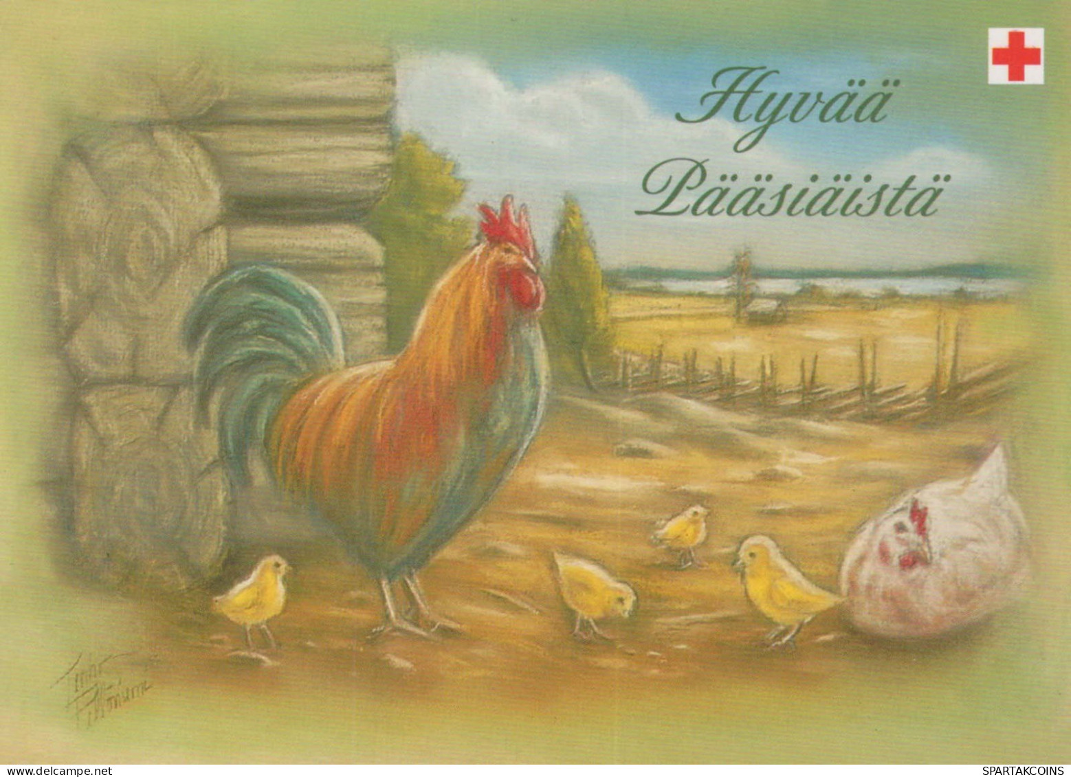 UCCELLO Animale Vintage Cartolina CPSM #PBR607.IT - Vogels