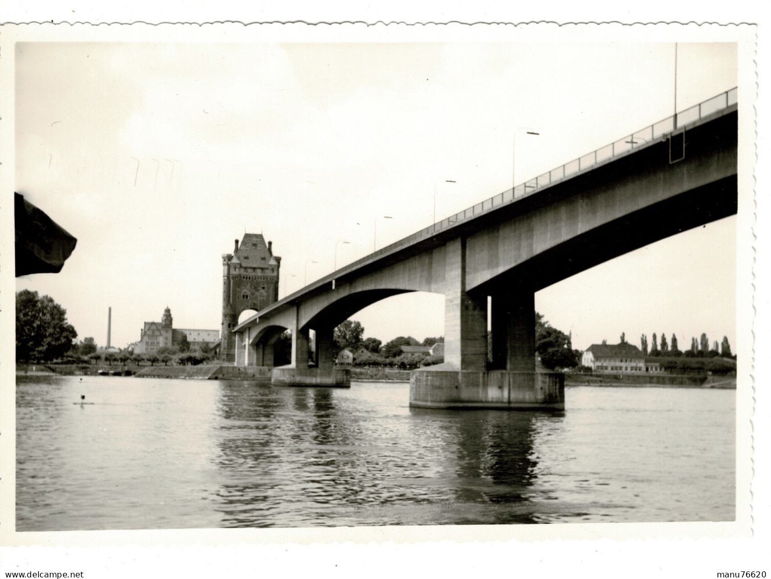 Ref 1 - Photo + Négatif : Pont Des Nibelungen , Worms - Allemagne . - Europa