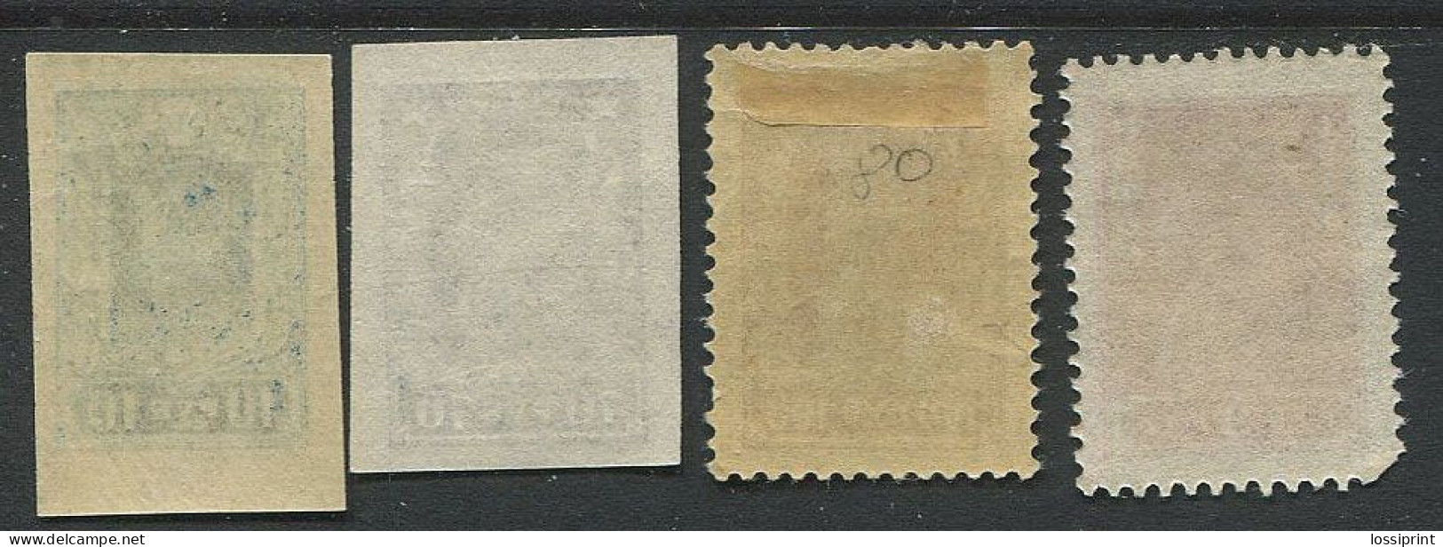 Russia:Unused Stamps Soldier And Worker, 1922-1923, MNH, MH, No Clue - Unused Stamps