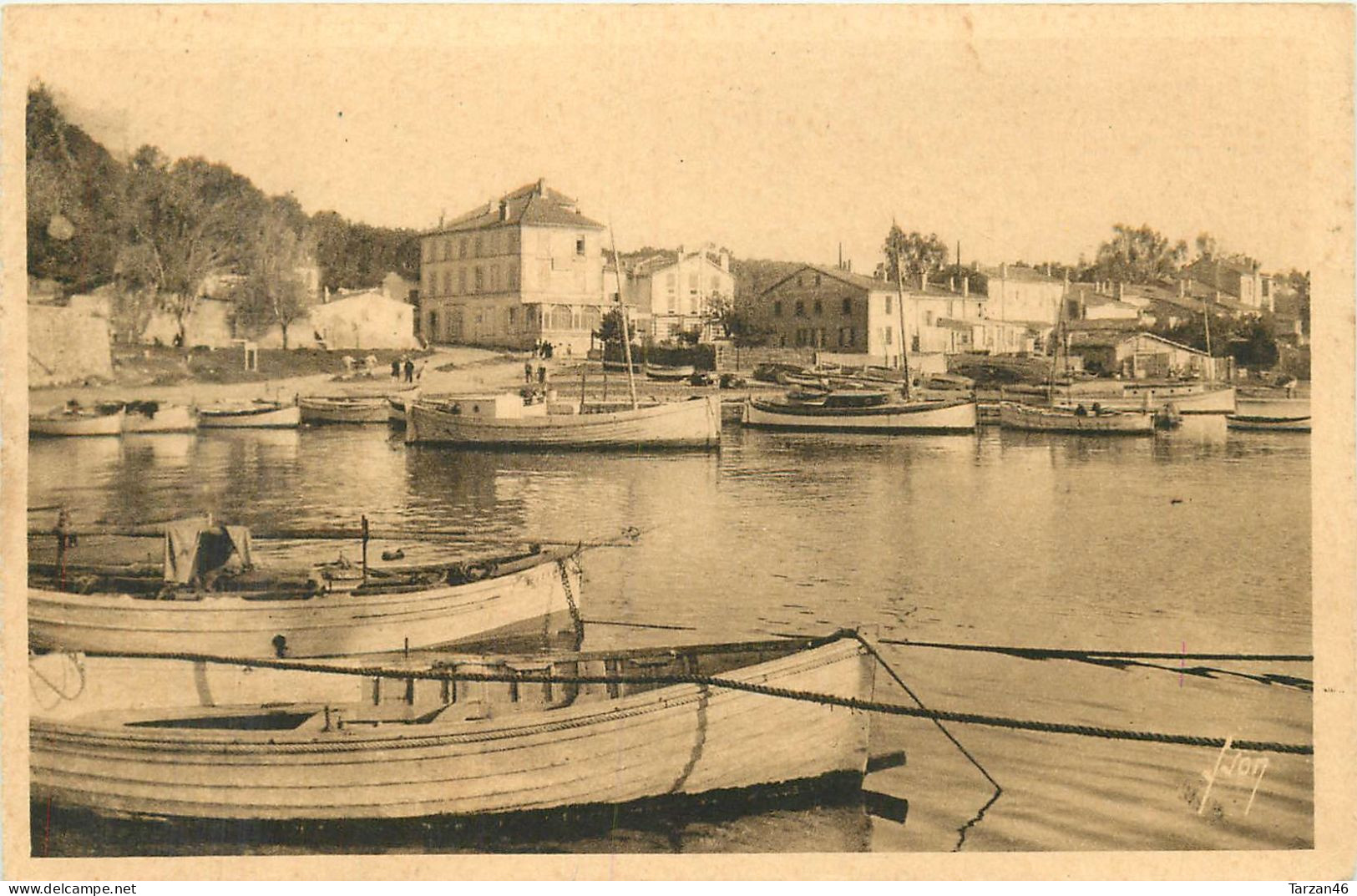 26.04.2024 - B -  323. PORQUEROLLES Panorama Pris De La Jetée - Porquerolles