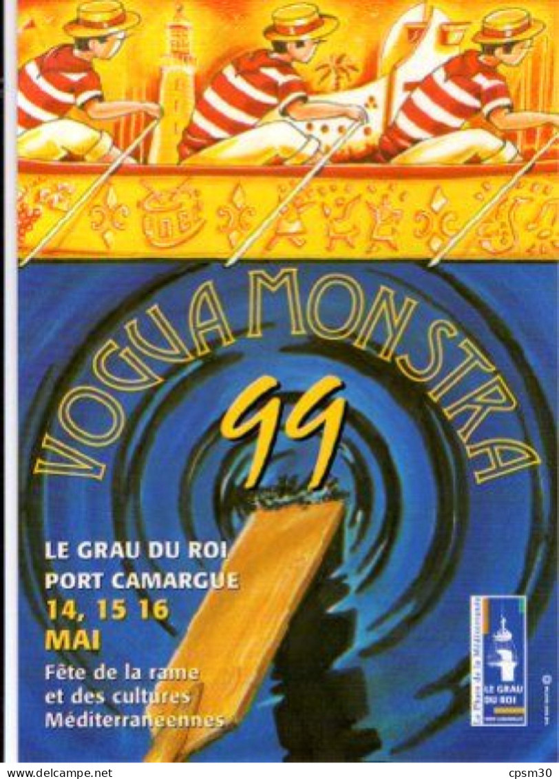 CP Le Grau Du Roi, 11 Cartes Diférentes Publicitaires 1999/2001 - Le Grau-du-Roi