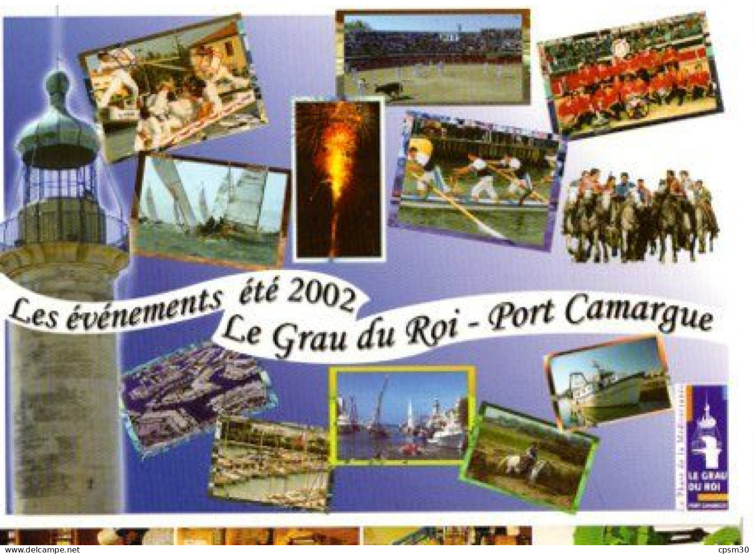 CP Le Grau du Roi, 11 cartes diférentes publicitaires 1999/2001