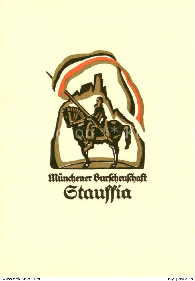 73854790 Muenchen Muenchener Burschenschaft Stauffia Wappen Muenchen - München