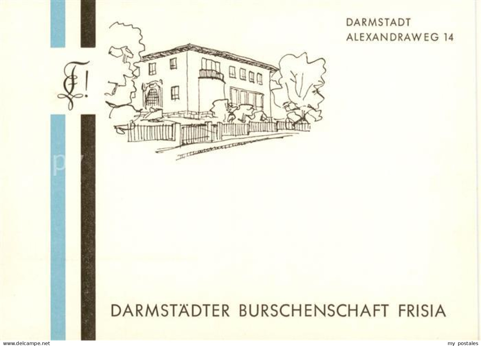 73854788 Darmstadt Darmstaedter Burschenschaft Frisia Darmstadt - Darmstadt