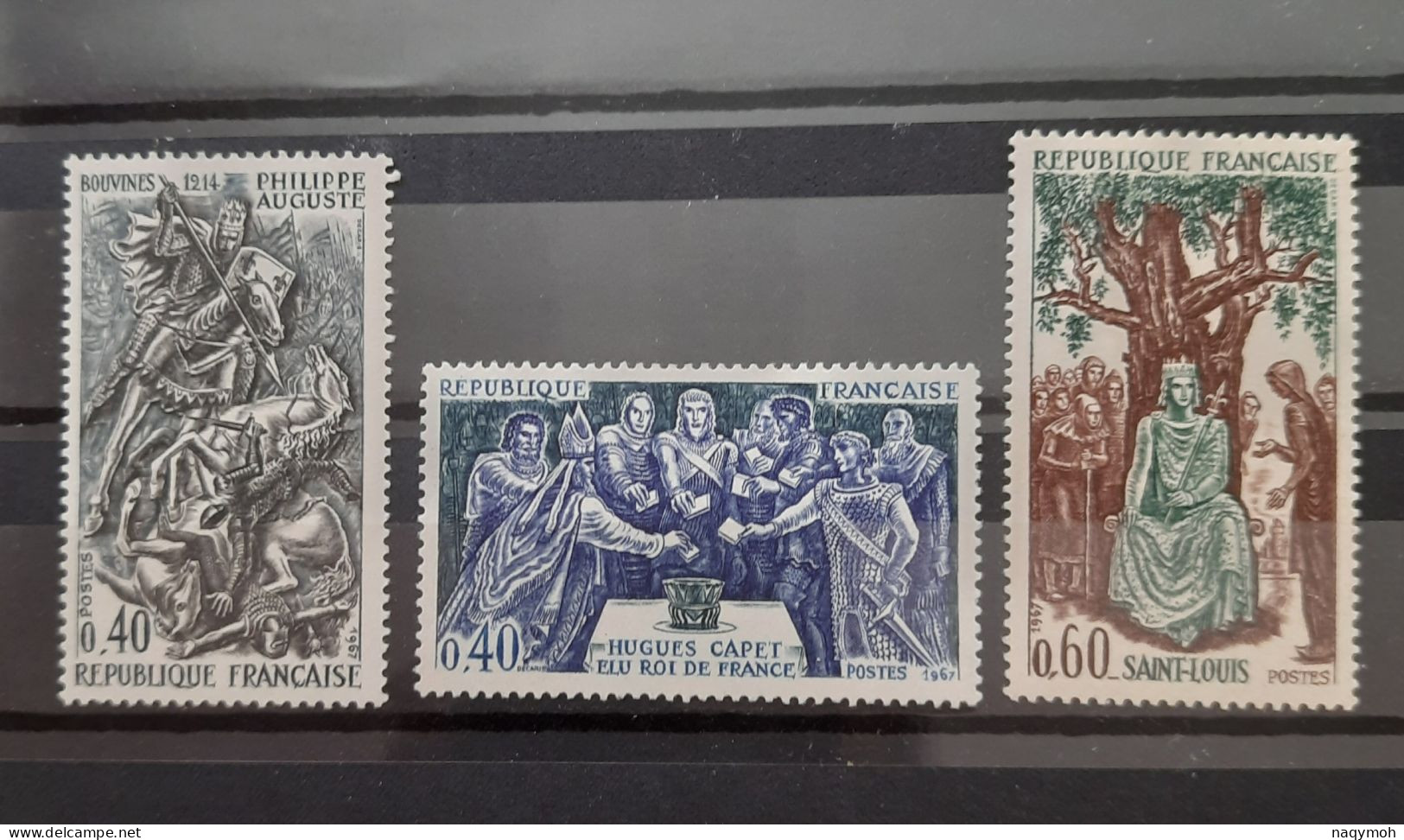 France Yvert 1537-1538-1539** Année 1967 MNH. - Neufs