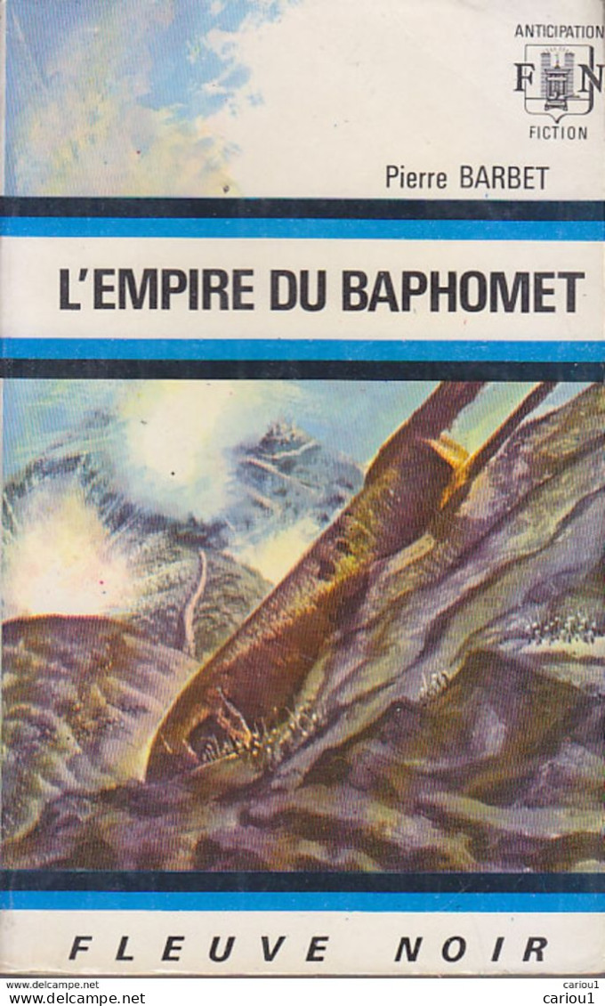 C1 Pierre BARBET - L EMPIRE DU BAPHOMET Croisades TEMPLIERS FNA 494 1972 EO  PORT INCLUS FRANCE - Fleuve Noir