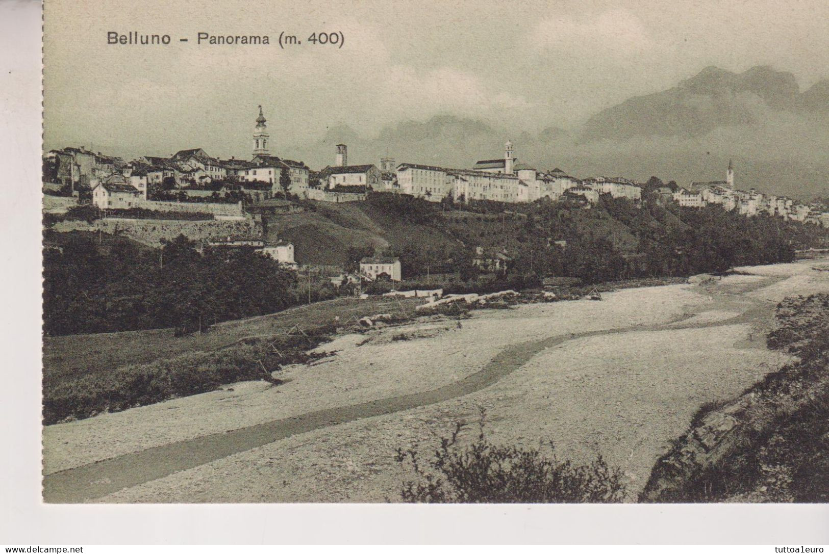 BELLUNO PANORAMA  NO VG - Belluno