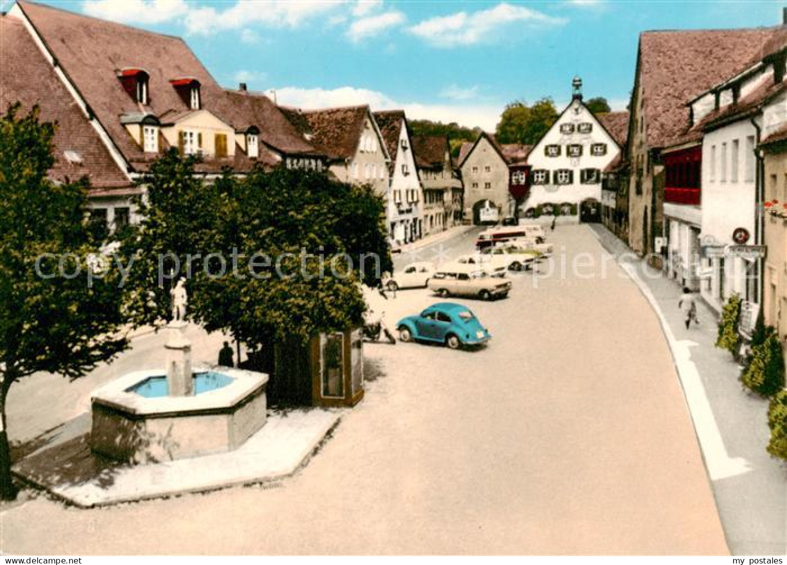 73854749 Graefenberg Oberfranken Marktplatz Brunnen Graefenberg Oberfranken - Autres & Non Classés