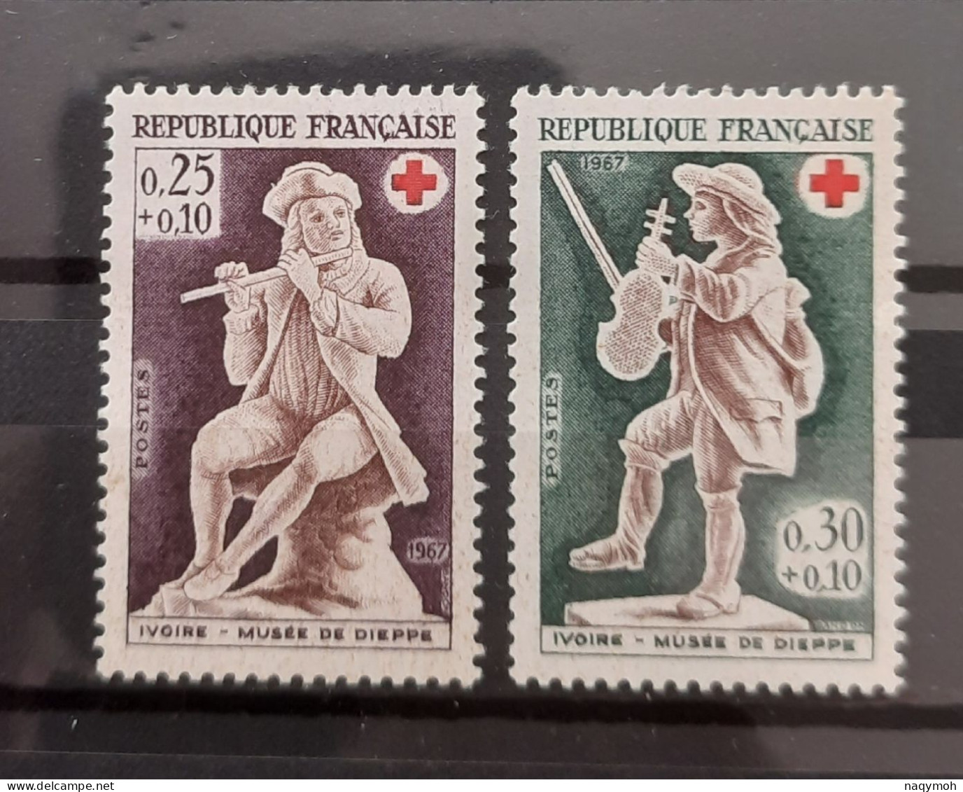 France Yvert 1540-1541** Année 1967 MNH. - Neufs