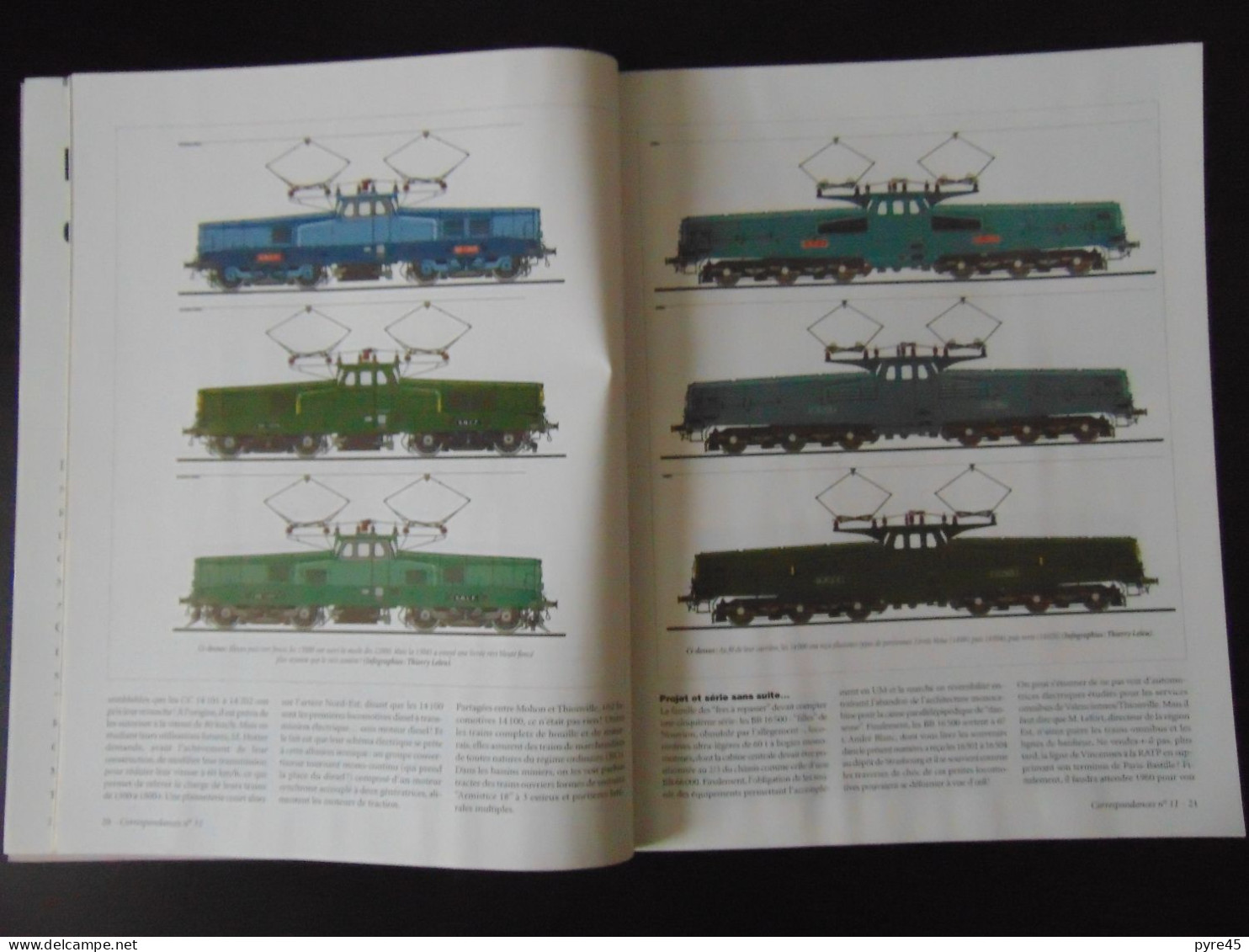 REVUE CORRESPONDANCE N° 11 2004 HISTOIRE FERROVIAIRE LES SECRETS DES FERS A REPASSER - Treni