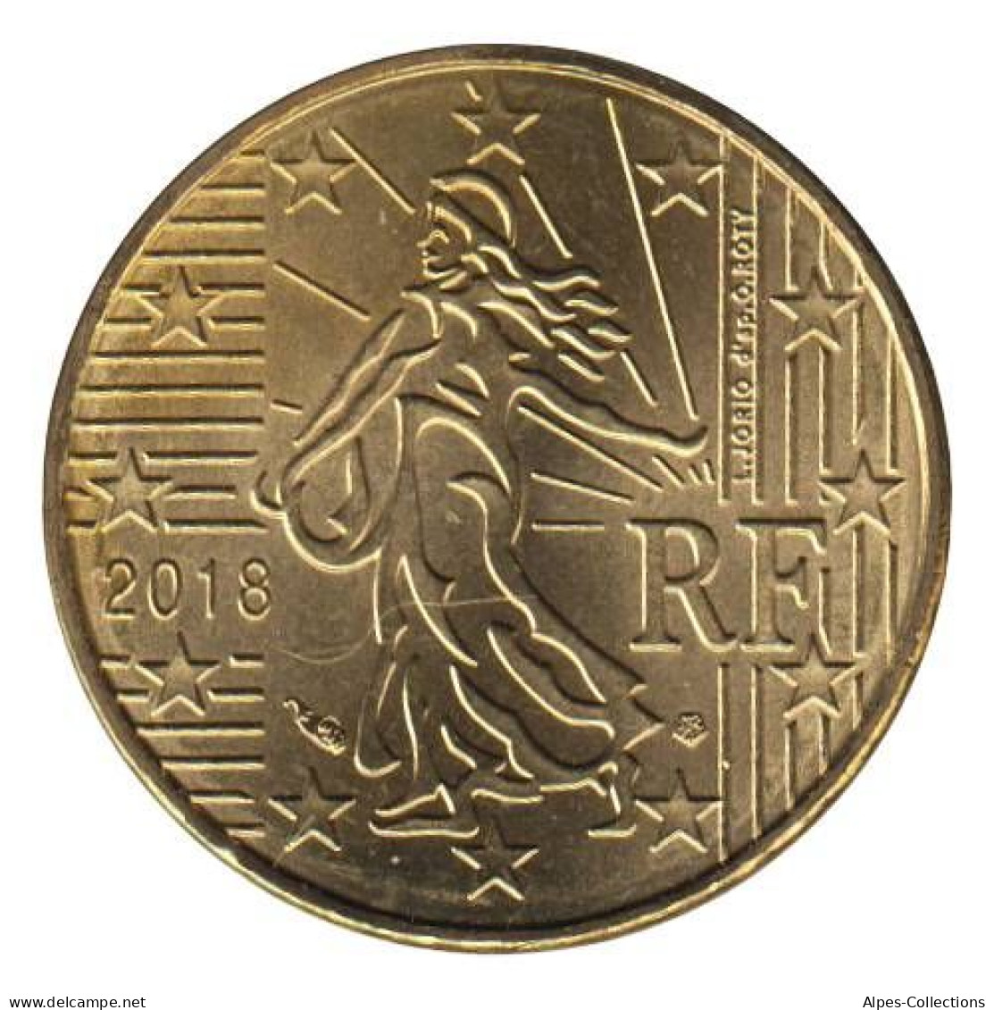 FR01018.1 - FRANCE - 10 Cents - 2018 - Frankrijk