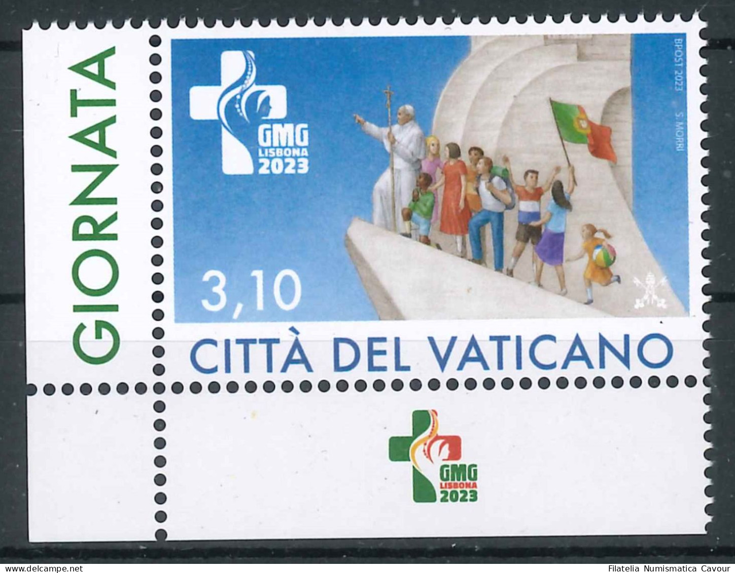 2023 - ** GIORNATA GIOVENTU' - F.LLO RITIRATO POSTE VATICANE (78) - Unused Stamps