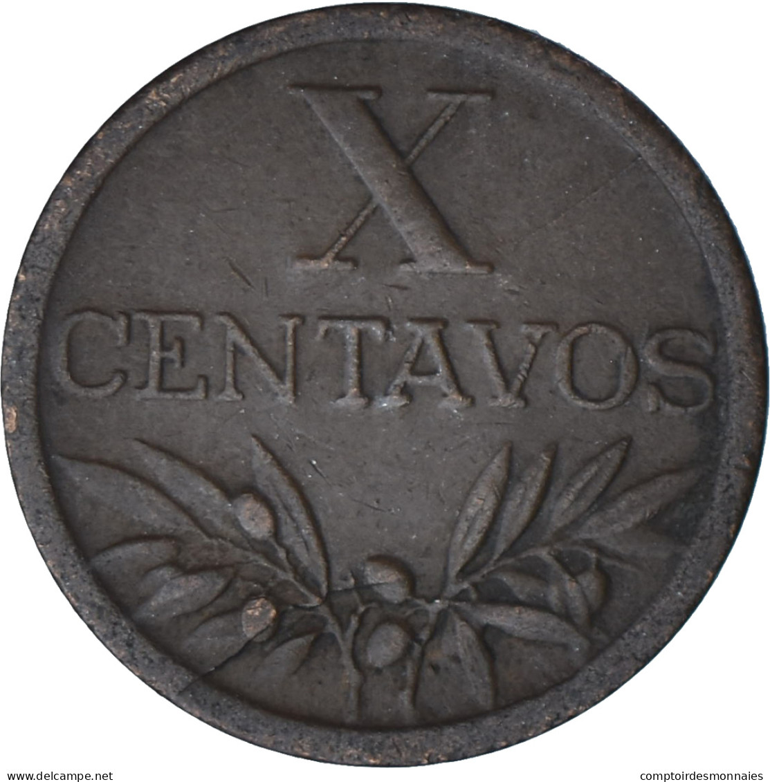 Portugal, 10 Centavos, 1952 - Portugal