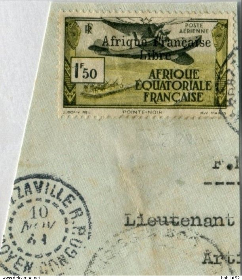 !!! AEF PA N°14 OBLITEREE SUR FRAGMENT. TB - Used Stamps