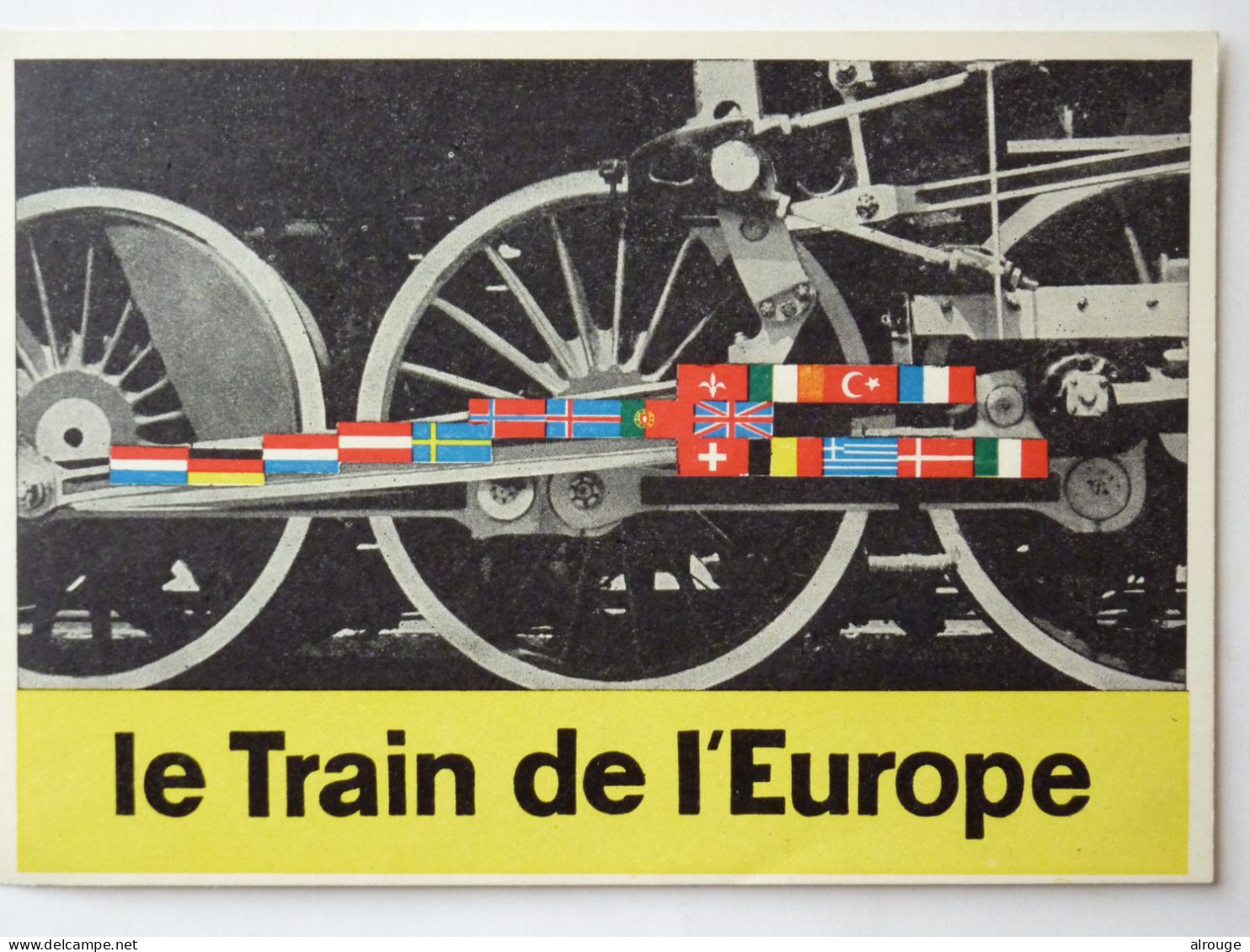 CP Le Train De L'Europe, Les 18 Pays De L'O.E.C.E - Autres & Non Classés