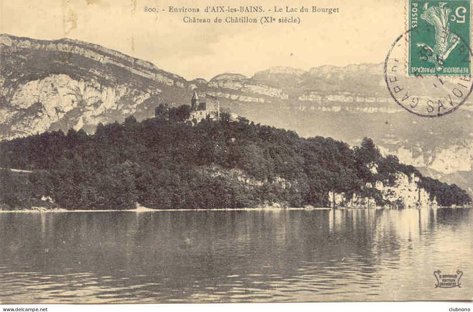 CPA - ENVIRONS D'AIX LES BAINS - CHATEAU DE CHATILLON - Aix Les Bains