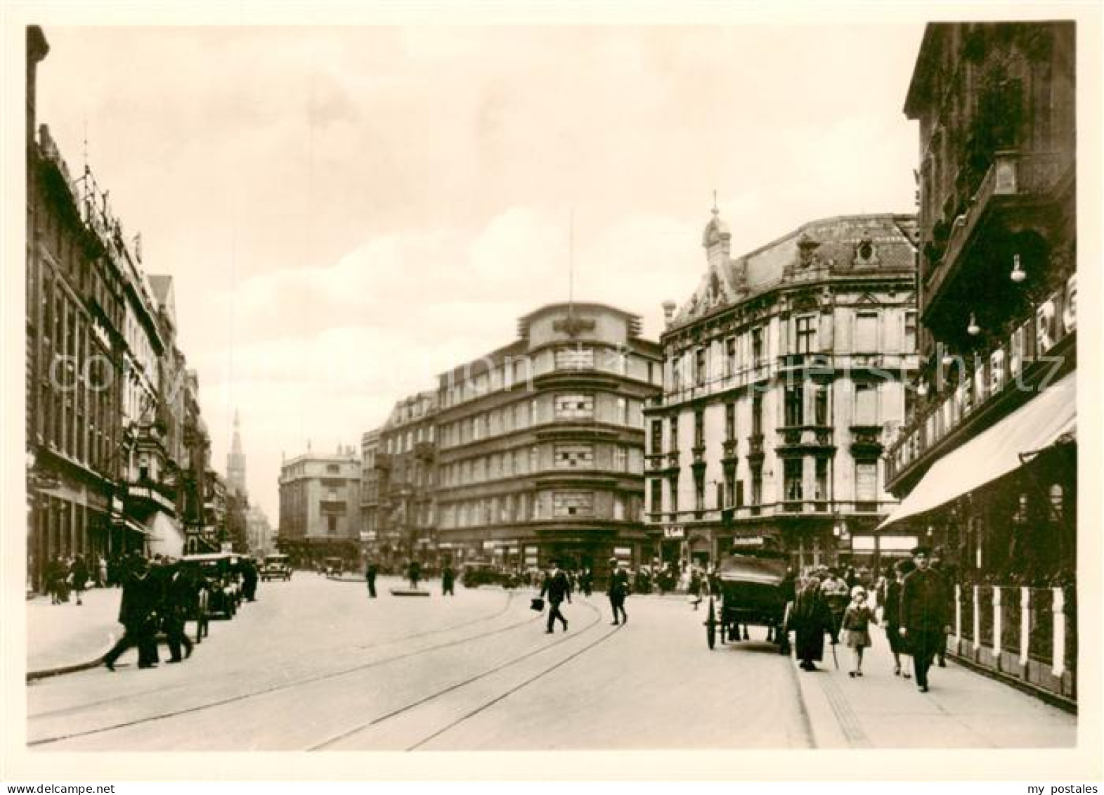 73854680 Beuthen Oberschlesien Kaiser Franz Josef Platz Beuthen Oberschlesien - Polen