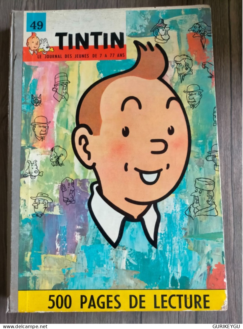 Album Reliure TINTIN N°49 MICHEL VAILLANT SPAGHETTI MODESTE ET POMPON RIC HOCHET JARI 656.657.658.659.660 à 665 De 1961 - Sonstige & Ohne Zuordnung