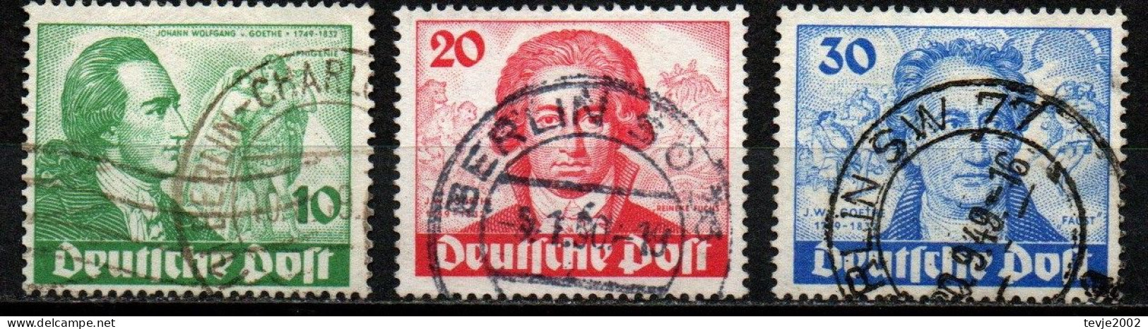 Berlin 1949 - Mi.Nr.  61 - 63 - Gestempelt Used - Used Stamps