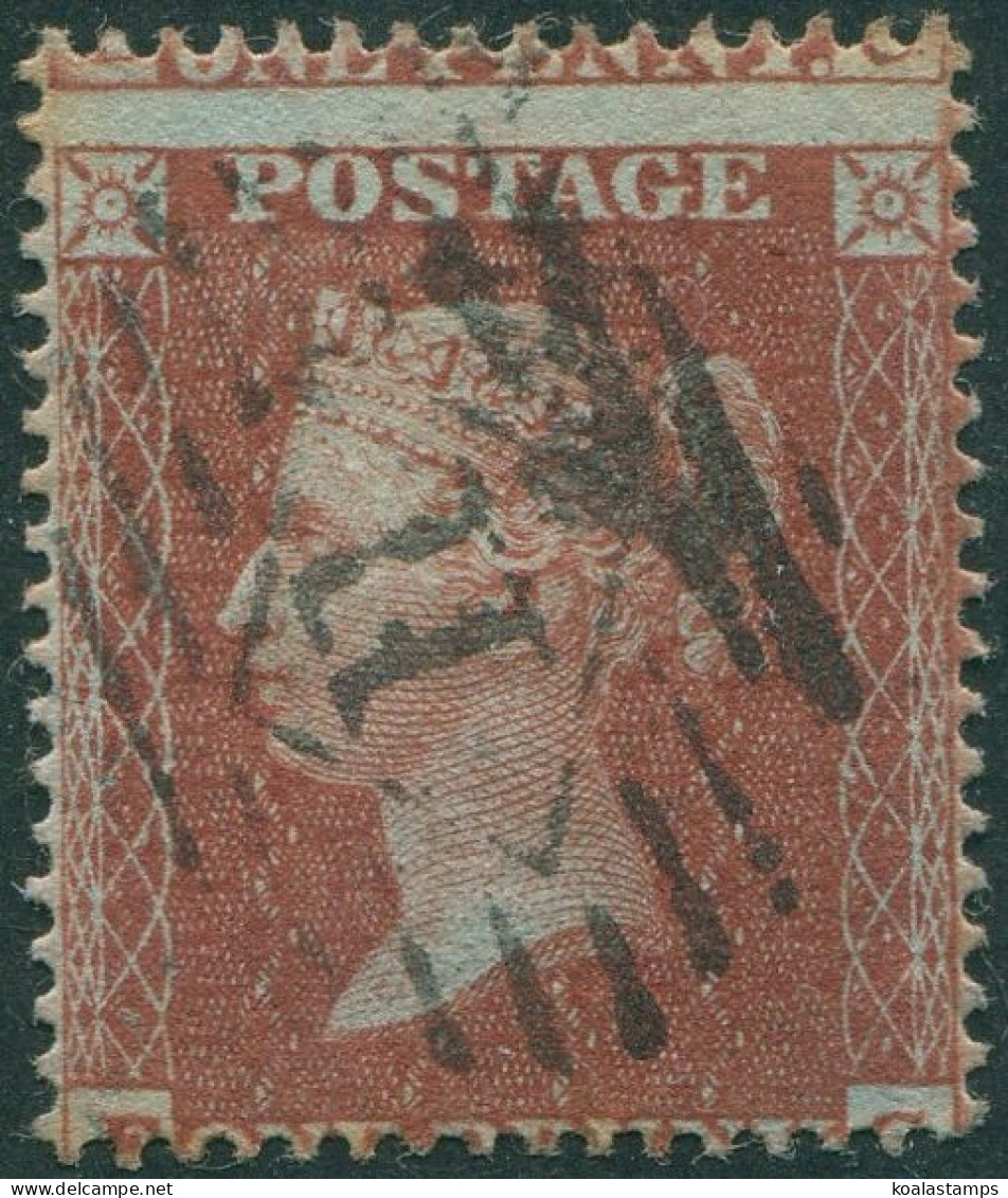 Great Britain 1854 SG26 1d Red QV Wmk 4 Plate 16 **EG FU - Sin Clasificación